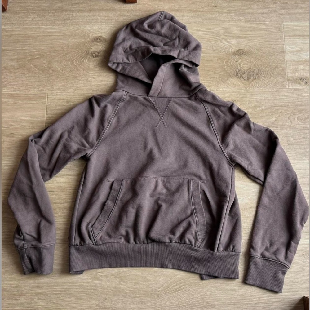 athleta open back althesiure hoodie